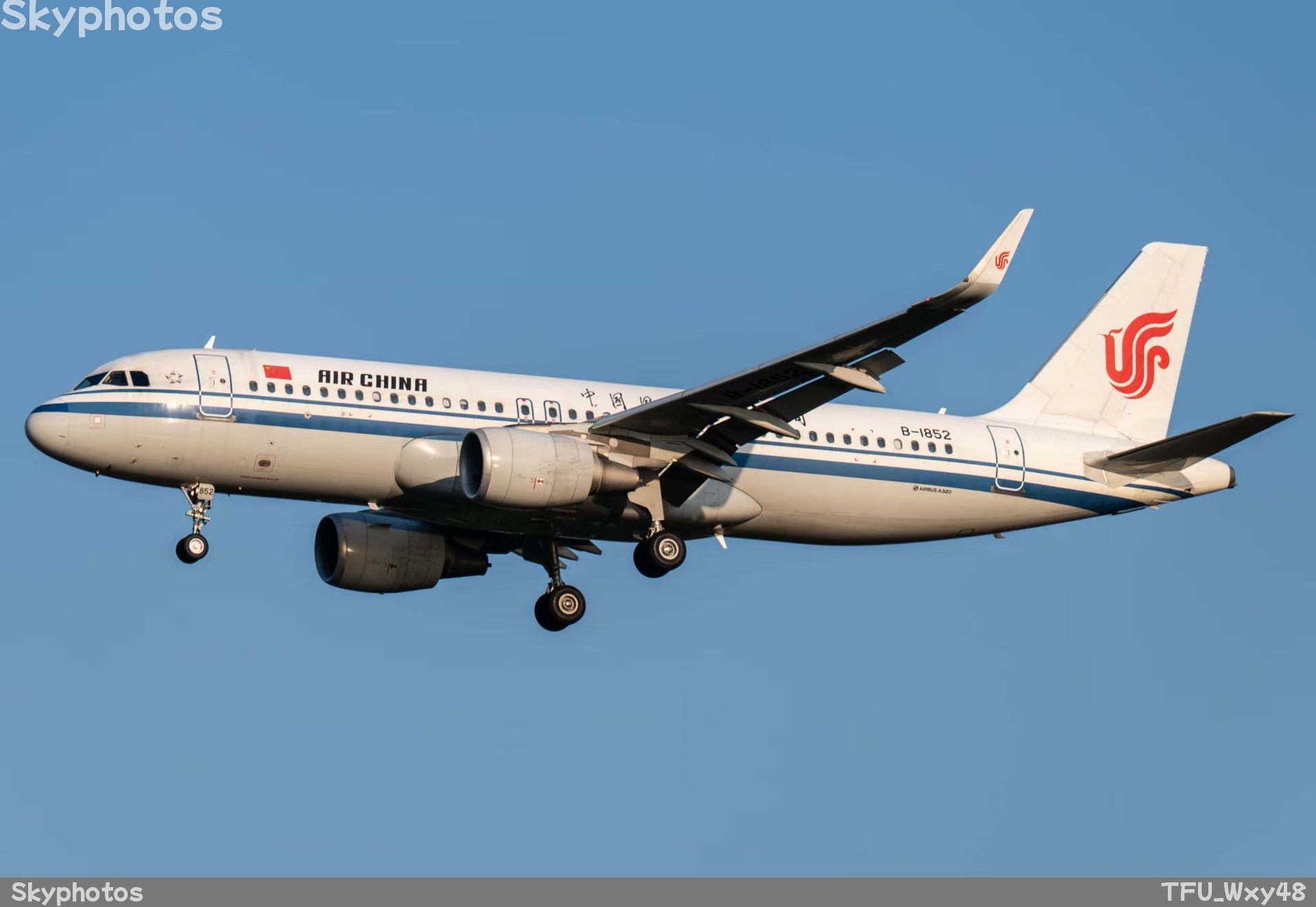 中国国际航空 Airbus A320