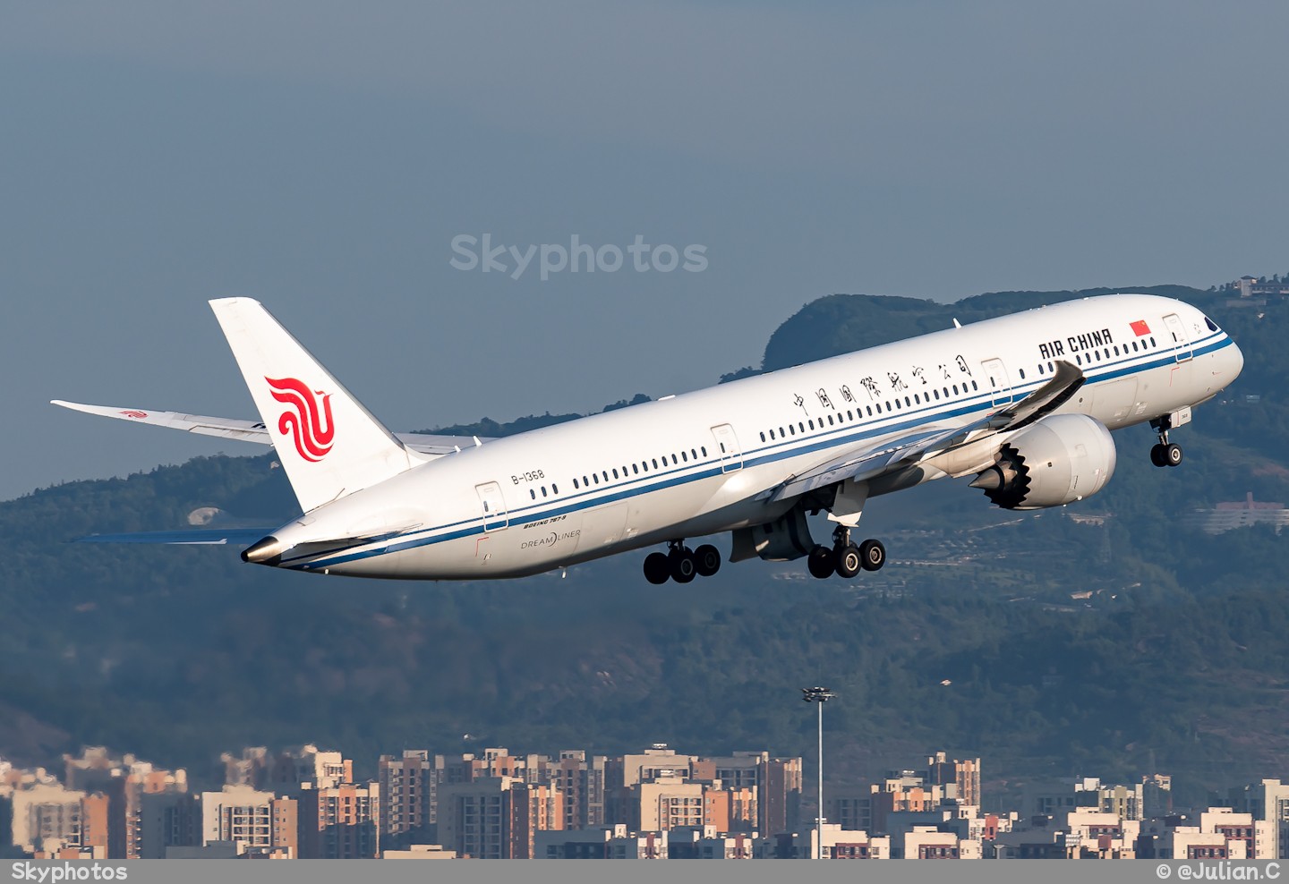 中国国际航空公司 Boeing 787-9