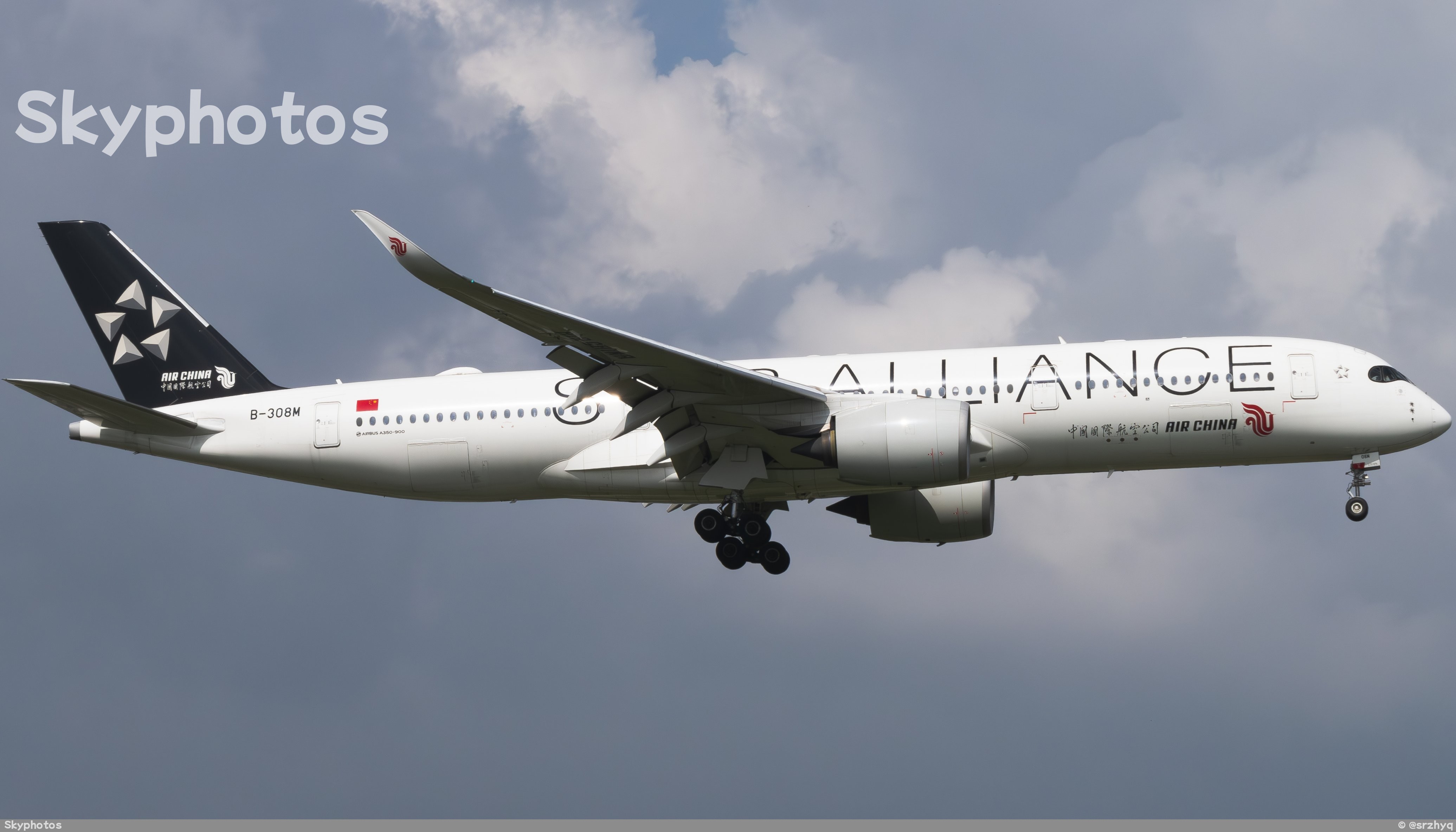 中国国际航空 A350-941