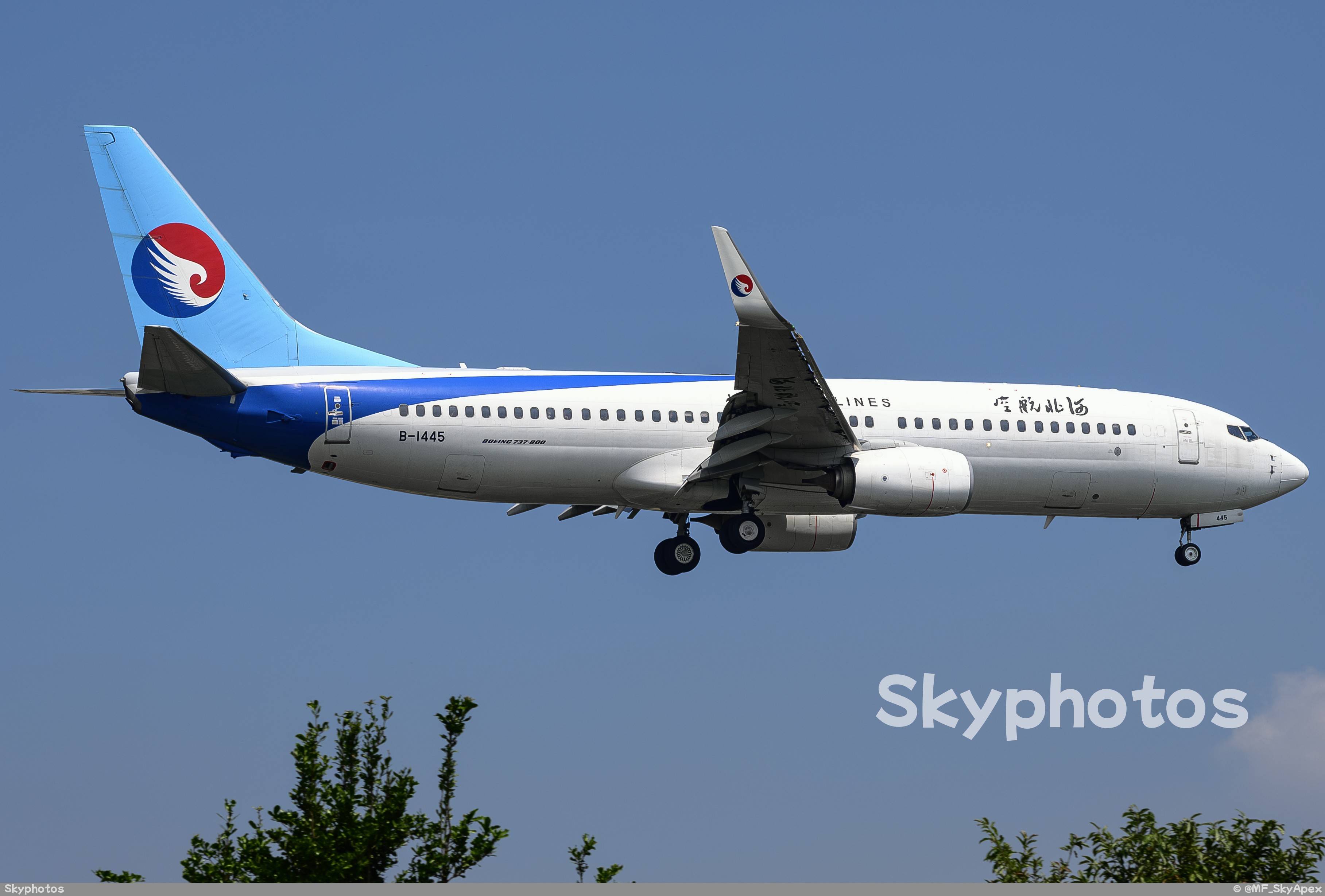 河北航空 B737-800(WL)