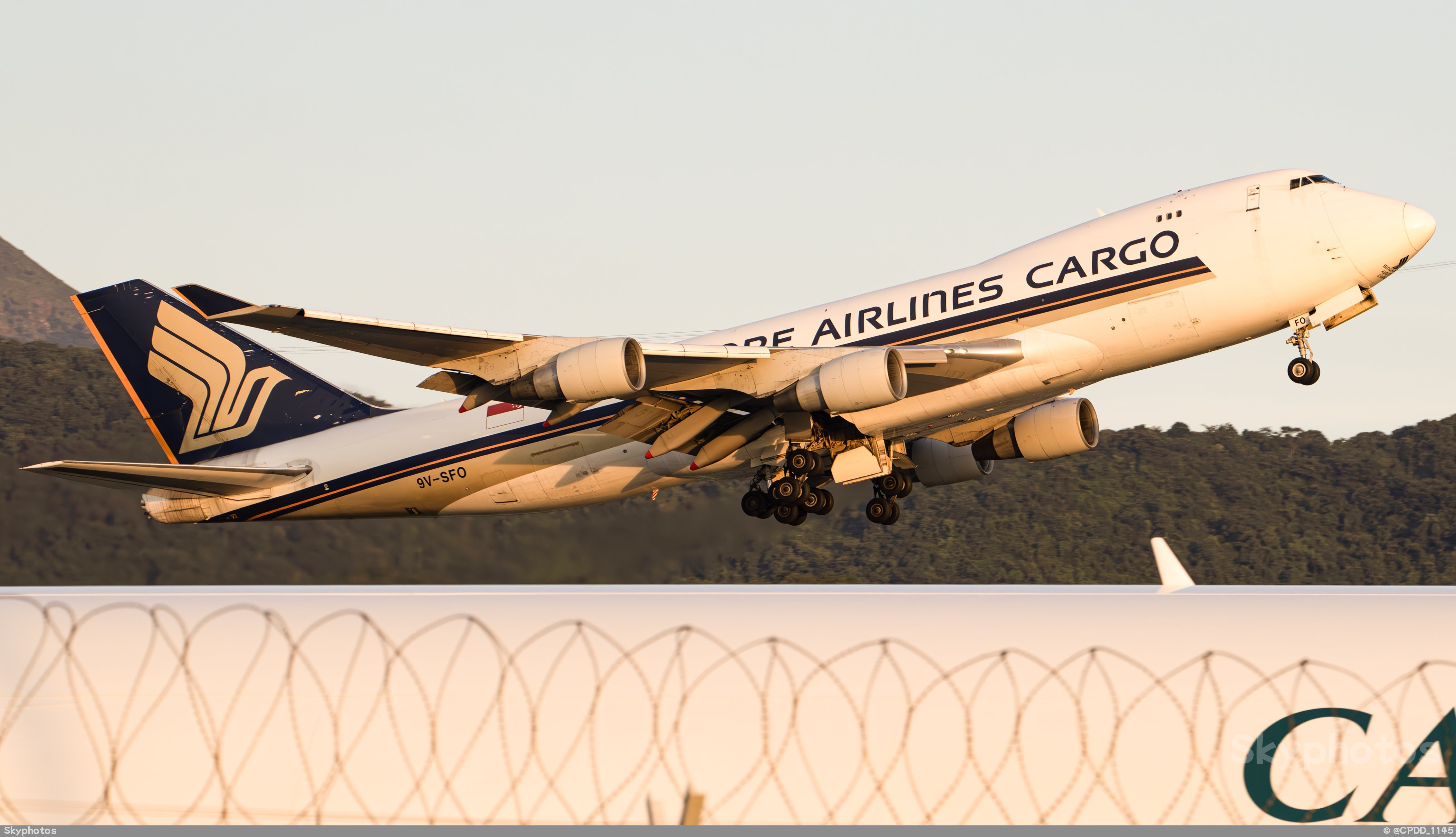 新加坡航空 Boeing747-412F(SCD)