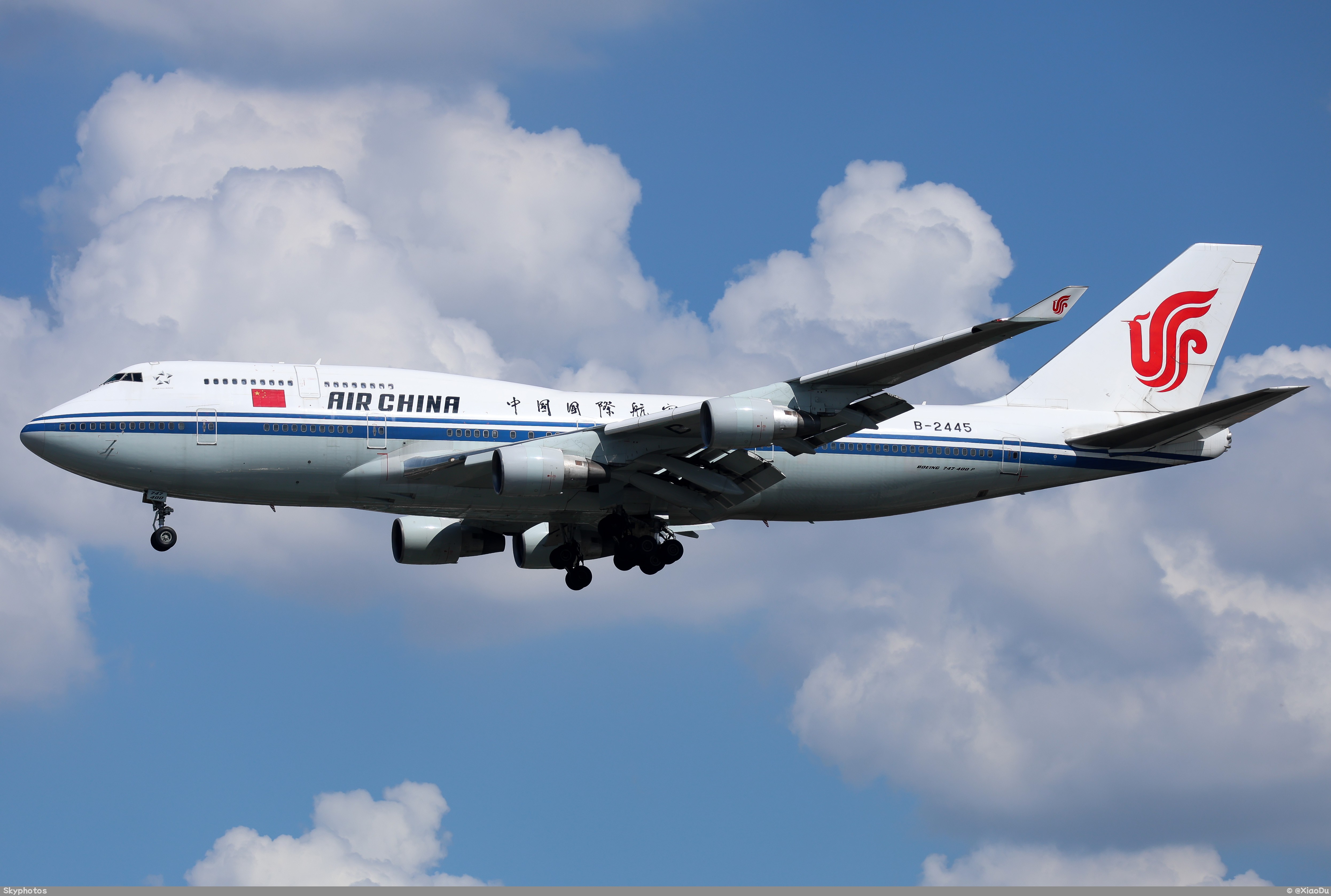 中国国际航空 B747-4J6