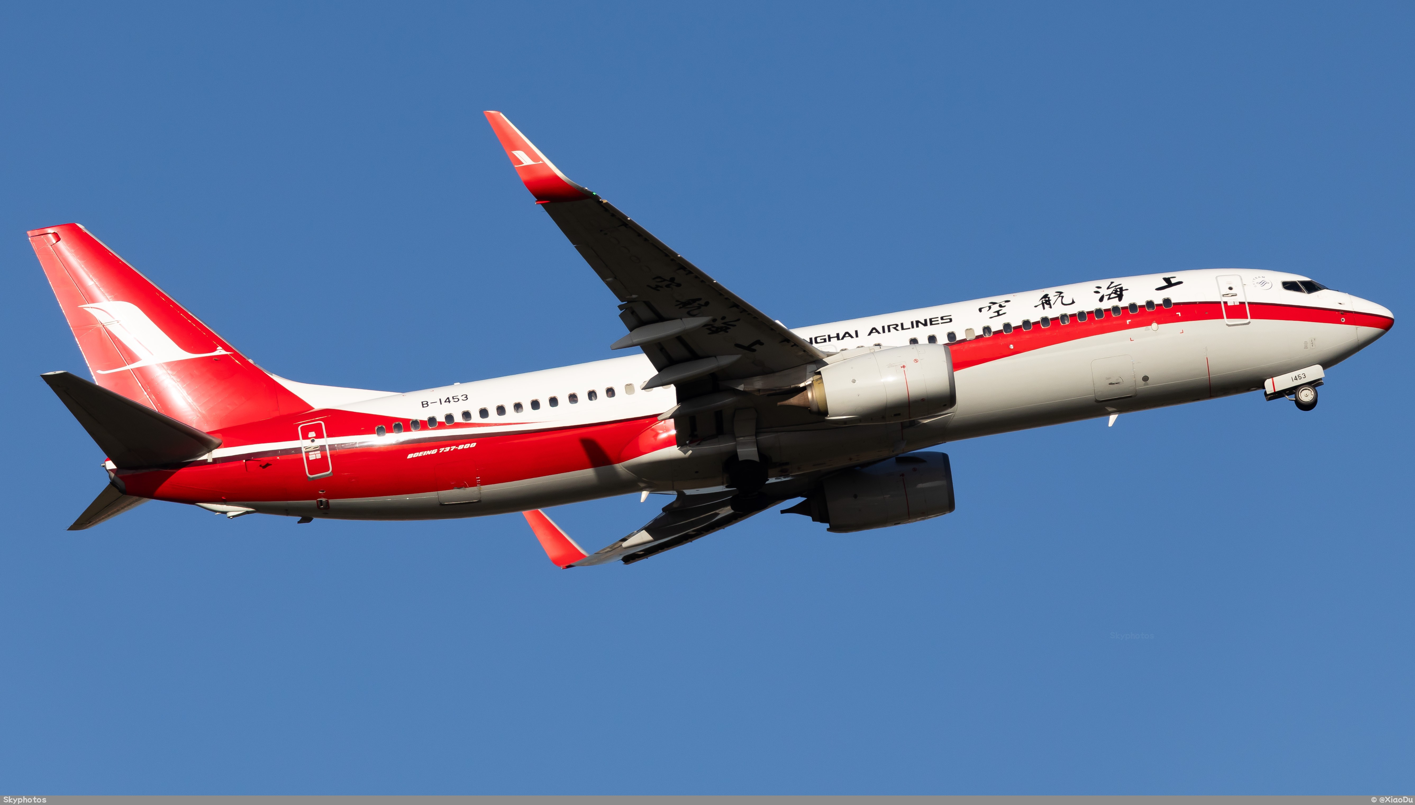 上海航空 B737-800(WL)