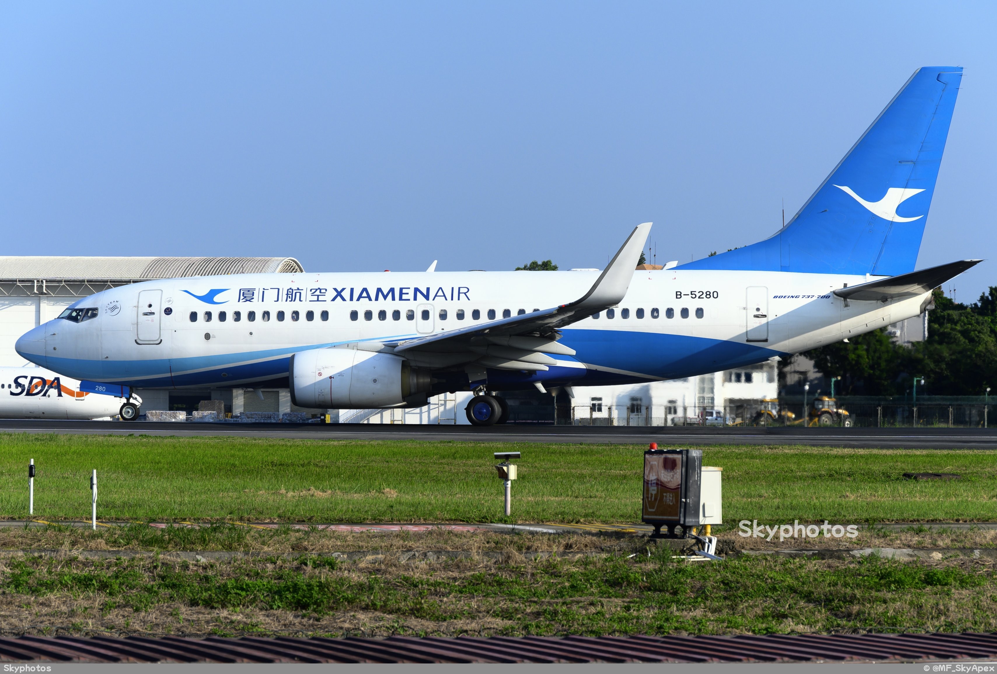 厦门航空 B737-75C（WL）