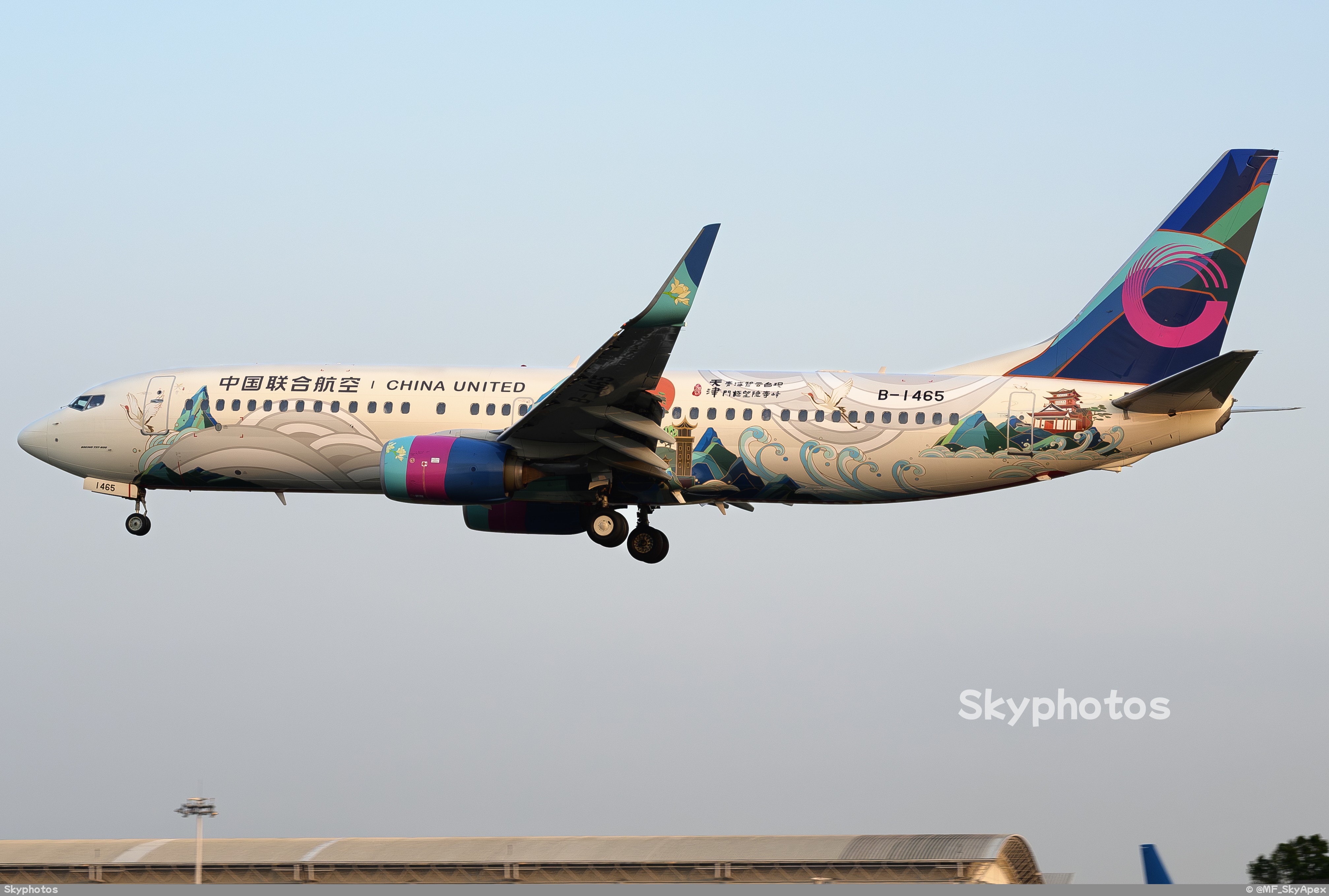 中国联合航空 B737-800(WL)