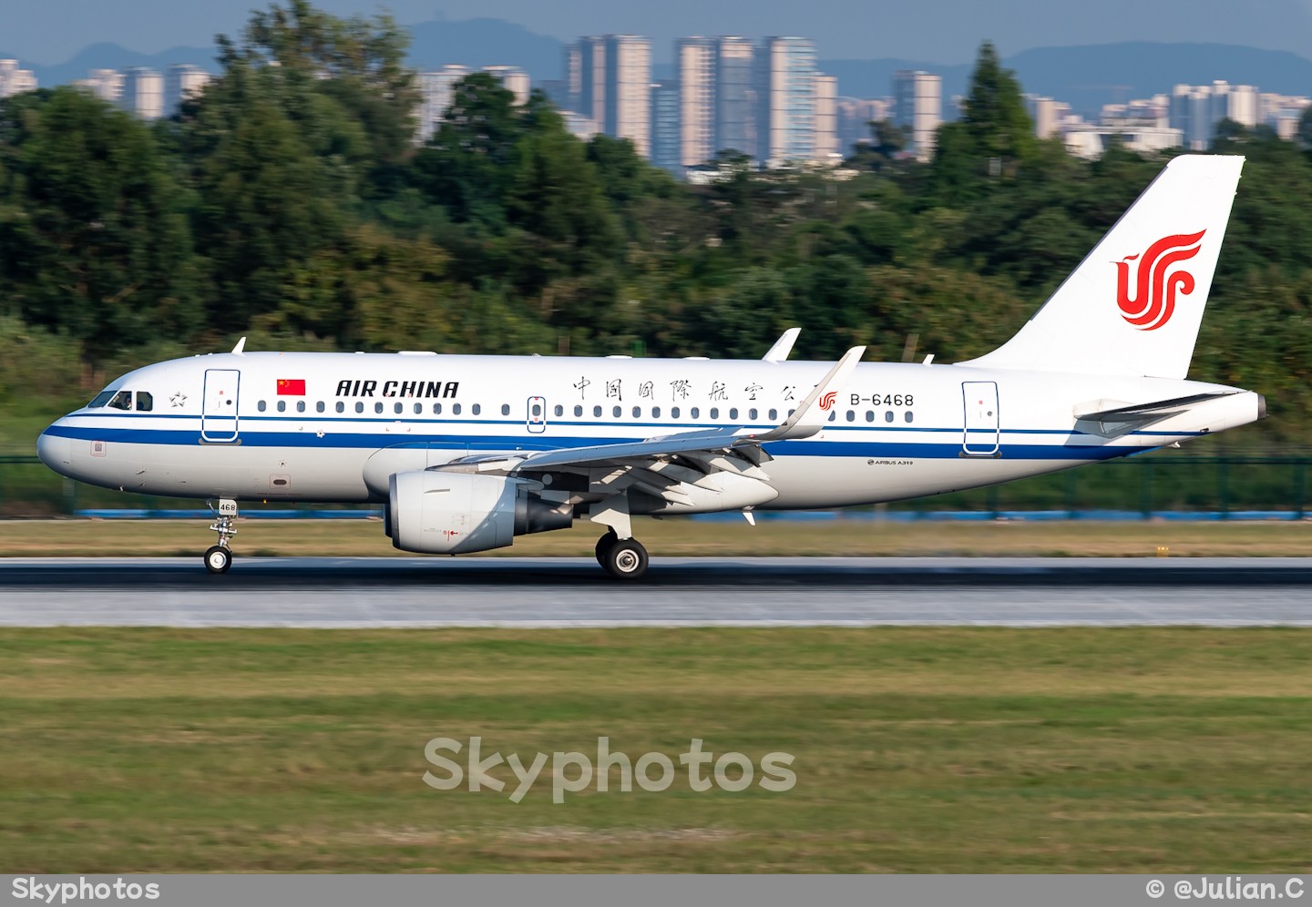 中国国际航空 A319-115(WL)