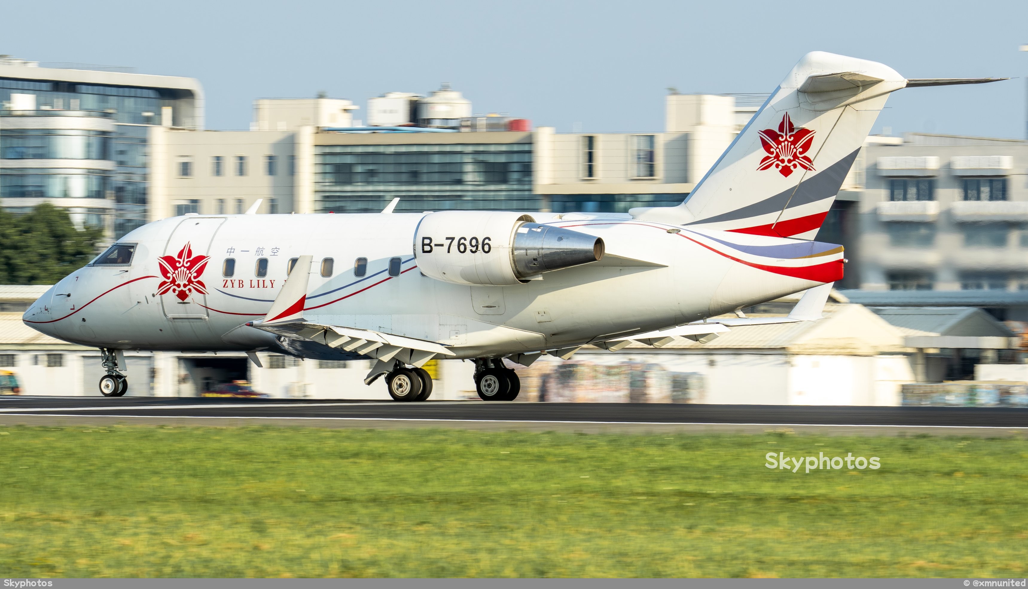 中一太客商务航空 CL604