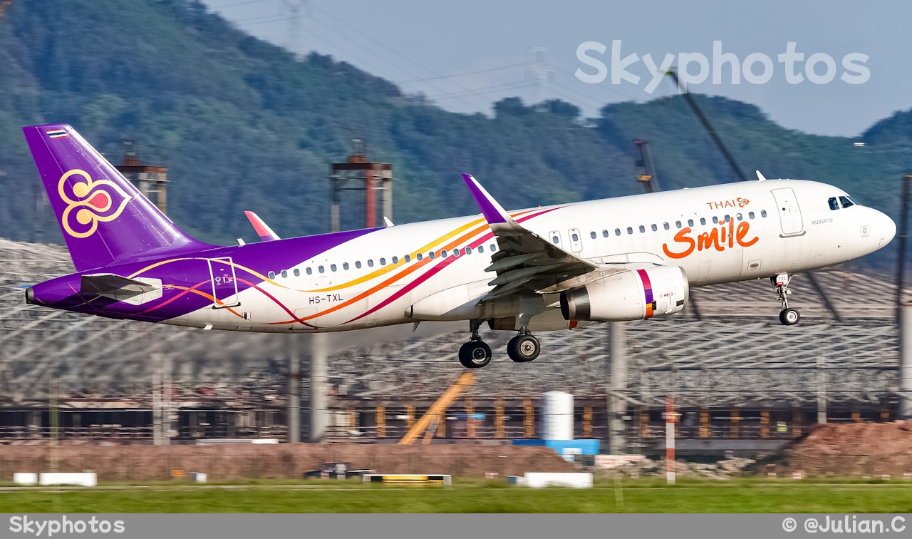 Thai Smile Airbus A320-232（WL）