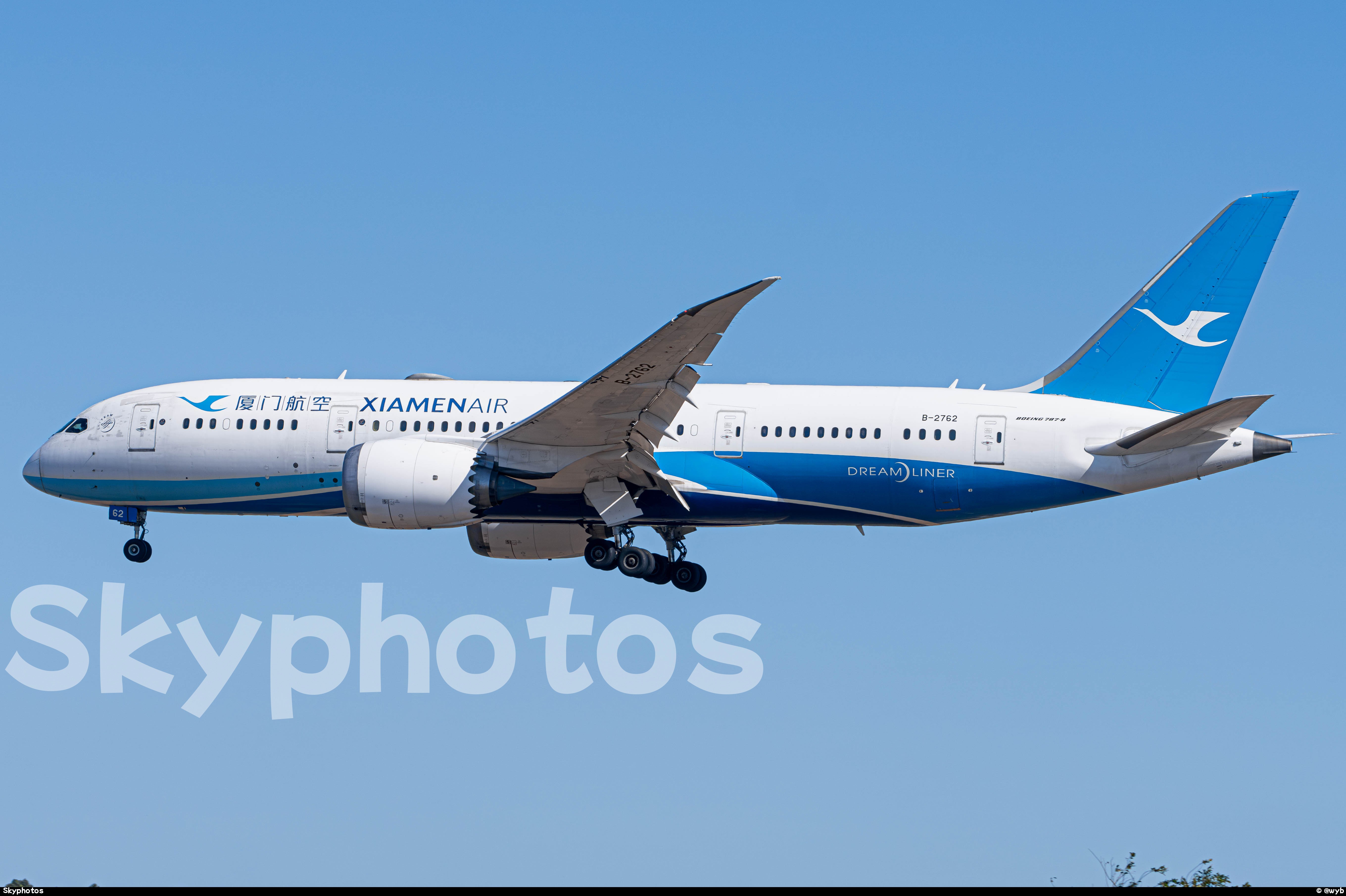 厦门航空 B787-8 at 福州长乐国际机场