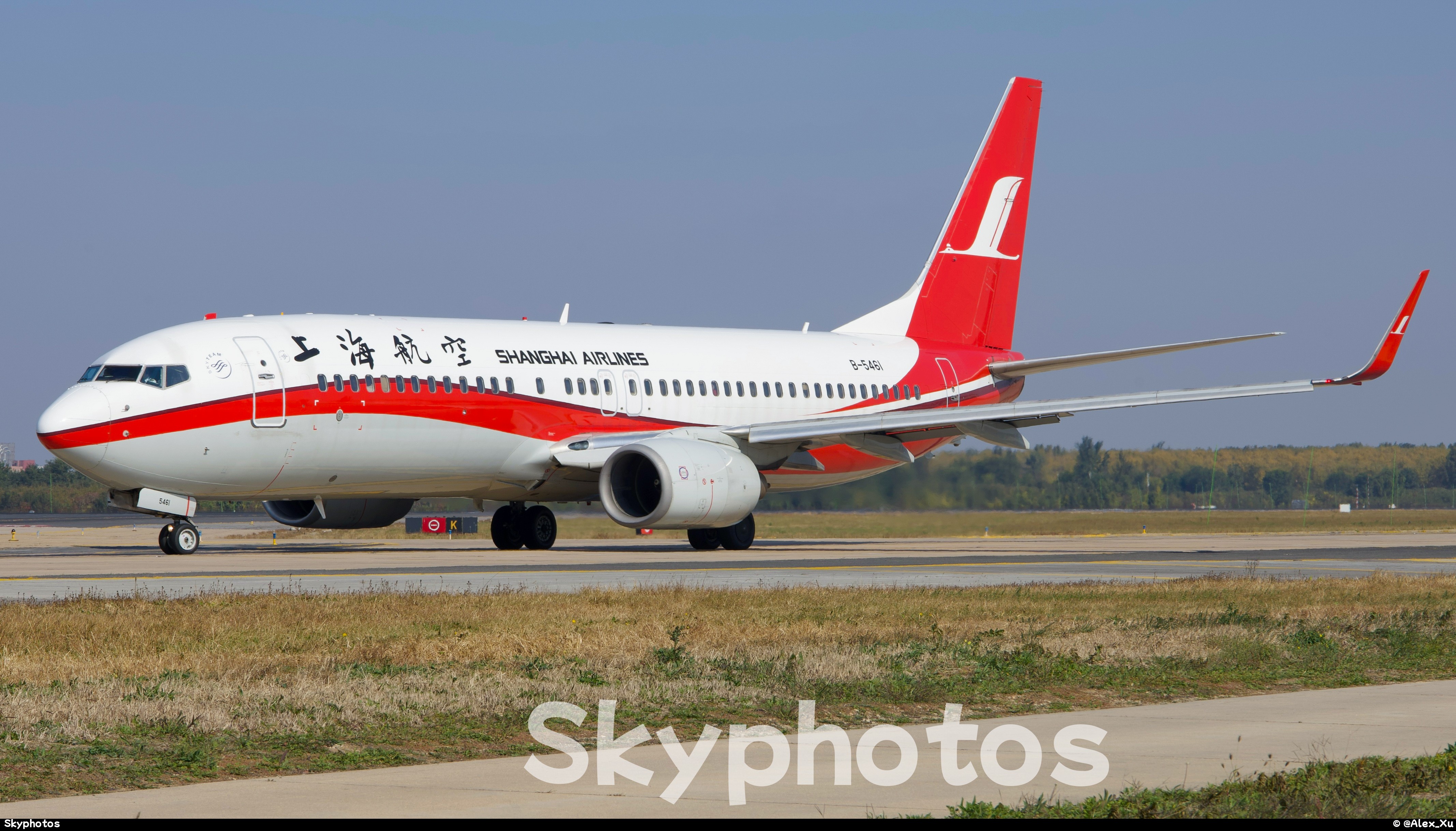上海航空 B737-86D(WL)