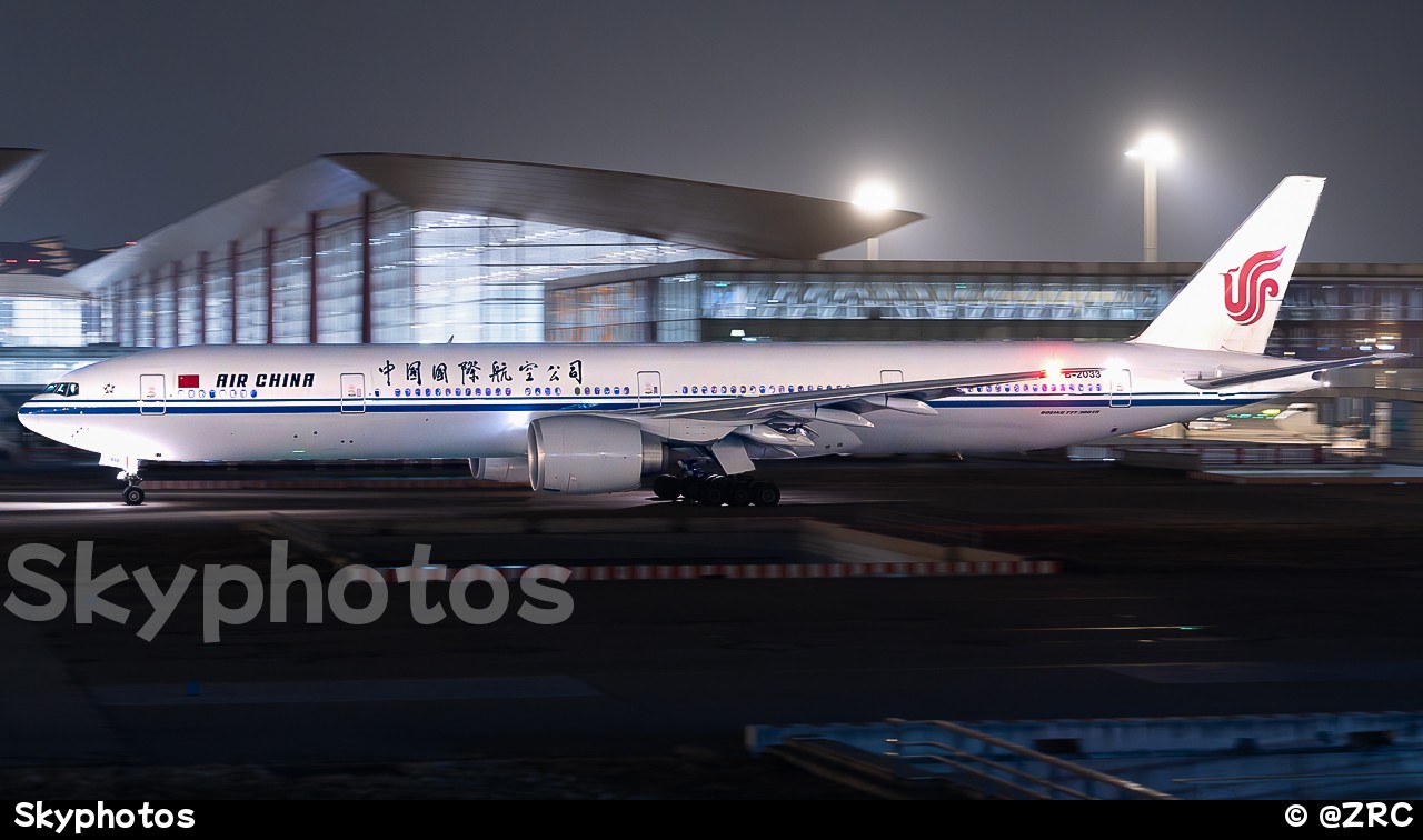 中国国际航空 B777-39L(ER)