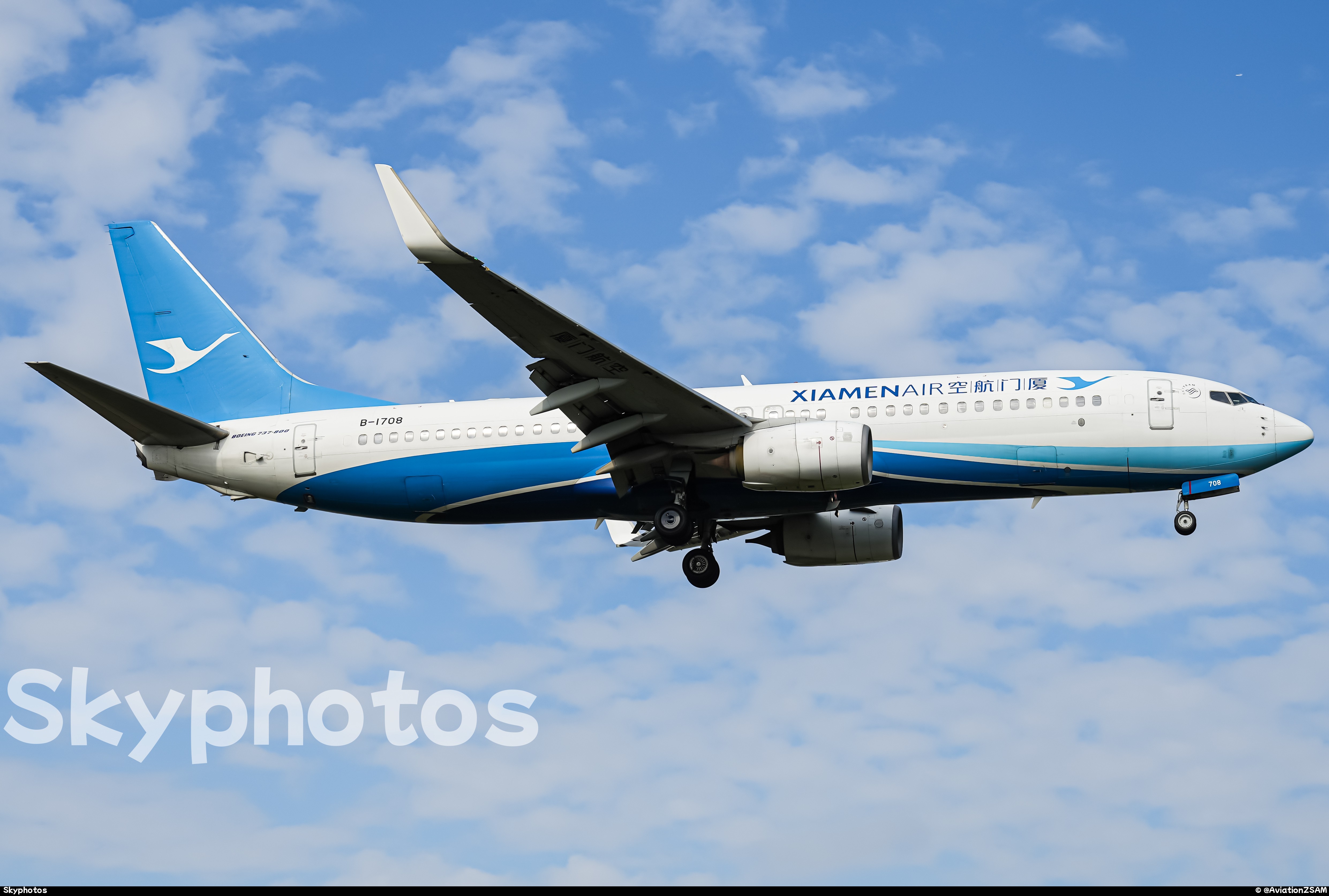 厦门航空 B737-85C(WL)