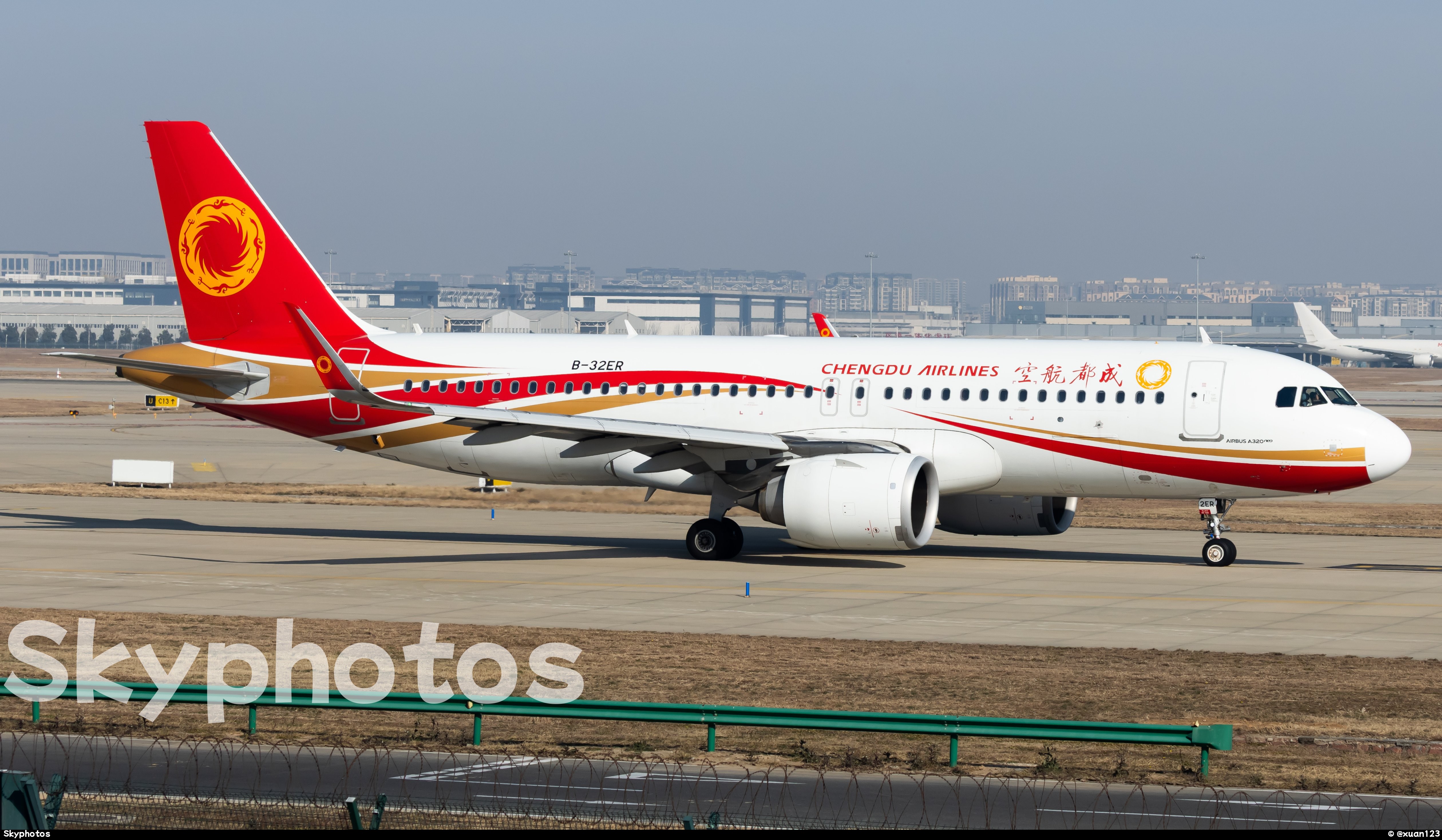 成都航空 A320-251N at 郑州新郑国际机场